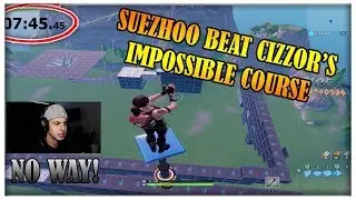 Suezhoo BEATS Cizzor  *DEATHRUN CHALLENGE* MAP in 7 Minutes!