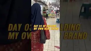 Day 3/15 of building my own hijab brand in 50,000 rs || insta world courier office| clothing brand