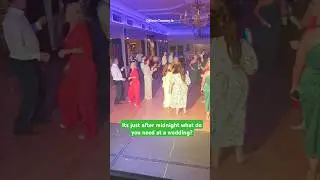 Dj Davin Toomey Wedding DJ Kerry put your hands up in the air #wedding#weddingparty weddingdj#bride