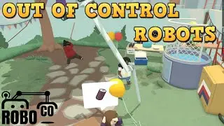 Creating uncontrollable robots in RoboCo Early Access! | RoboCo Gameplay
