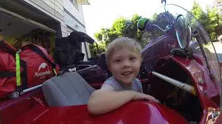 Sidecar motorcycle camping with my best riding buddy!!