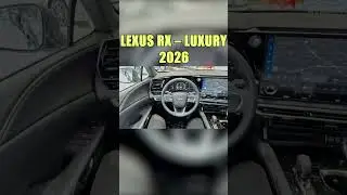 Lexus RX &ndash; Роскошь 2026 года, технологии и гибридная мощность | Полный обзор, плюсы и минусы