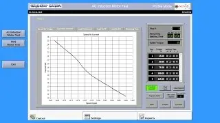 AC Motor Test Setup