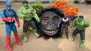 👹 AAJ HULK BHOOT 👹THANOS SE APNE BACCHE KO BACHA PAYEGA! 👊 🚜 Gadi Wala Cartoon 🏎️💪 Hulk vs Thanos 😈