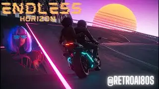 🌅 Endless Horizon &mdash; 80s Cinematic Synthwave Mix | Neon Atmosphere & Dreamwave Journey