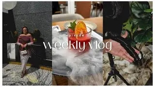 Weekly Vlog:North West for work|Errands|Mosso #smallcreators #hairtok #weeklyvlog 