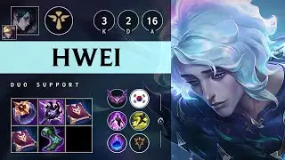 Hwei Support vs Alistar - KR Master Patch 25.21