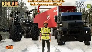 Massive Wood Chipping & Sawmill Supply Run! | FS25 Kinlaig LIVE (Ep.18)
