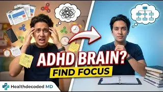 🧠 Объяснение СДВГ: почему мозг работает по-другому ⚡