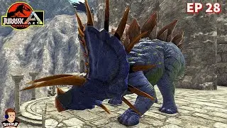 Jurassic Ark Survival Evolved - Caballus - [EP28] - Creating Hybrid Creatures Using Dino DNA!