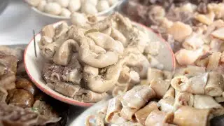 The most popular Beef Brisket Beef Offal soup Bangkok Street Food Thailand - Asian street food