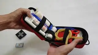 Mini Botiqu&iacute;n de primeros auxilios EDC, t&aacute;ctico y civil