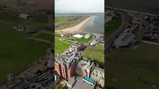 Old course St Andrews 4 k Drone flyover