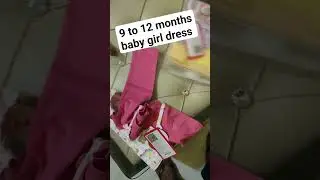 9 to 12 months baby girls dress #firstcry #onlineshopping #youtubeshorts #shorts #viral #trending