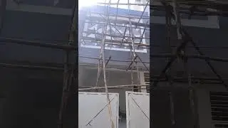 HIGHRISE BUILDER - PAINTING WORK #reels #interiordesign #elevation #home #trending #viral #shorts