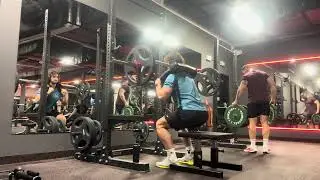 Safety Bar Box Squat