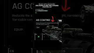 Battlefield 6 SCOPE GLINT can be NERFED using this attachment #battlefield6 #Battlefield #gaming
