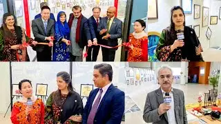 China&ndash;Pakistan Friendship Art Exhibition by Dr Shaista Hyder & Ms Wang Chunping  art, culture, unity