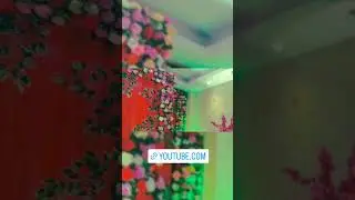 Blue Star decoration#training #lucknow #stage#Gadar 2#wedding#flower decoration#shaadi