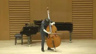 bach cello suite no.2 gigue for doublebass 유시헌(Si Heon Ryu)