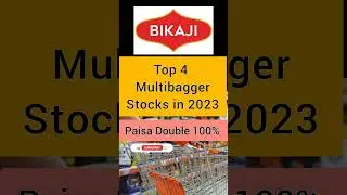 Top 4 Multibagger Stocks in 2023 #sharemarket #stockmarket #stocks #multibagger