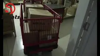 Material Handling Motorized Platform Hand Cart
