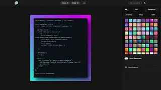 Beautiful Code snippet screenshot using Picyard   Made with Clipchamp