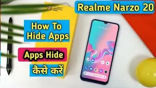 How To Hide Apps in Realme Narzo 20, 20a, 20 Pro, Hide Apps in Realme, All Realme Hide Apps