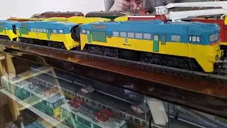 Prezentacja Lokomotywy: Spalinowóz 3M62-2022 Super Gagarin model kartonowy 1:87 H0 własny pomysł