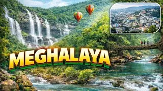 Meghalaya india,s most । Butyfullo place &hearts;️। popular #viral #travel #facts # trending