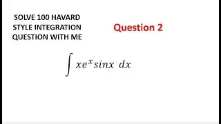 SOLVE THIS STANFORD/HAVARD STYLE INTEGRATION (ANTI DIFFERENTIATION) QUESTION WITH ME IN MINUTES!
