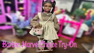 Can Curvy Barbie Slay BJD Fashion? | Doll Try-On Haul at the Barbie Signature Store