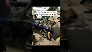 Bro is cooked 💀 #POV #Mechanic #Cars #Technician #Automotive