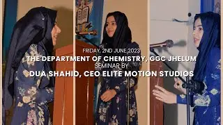 Developing Soft Skills To Earn - Freelancing In Pakistan - Seminar By Dua Shahid