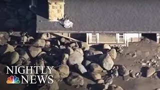 California Mudslides: Death Toll Increases | NBC Nightly News