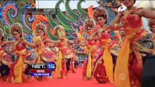 Ribuan Seniman Hadiri Pembukaan Festival Buleleng di Bali - NET16