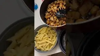 Приготовим со мной вкуснейшую пасту с курицей! *Моему мужчине очень понравилось* 🤤💕 #вирусный