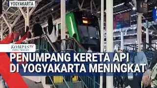 Libur Nataru Penumpang Kereta Api di Yogyakarta Meningkat