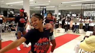 River City Middle School Cheerleading Squad at The Macy's Back To School Fashion Show