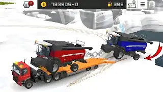 Зимний транспортный комбайн FS 18 с многопользовательским режимом &mdash; игровой процесс Farming Simul...