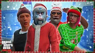 The Gooch & Friends Go Golfing | GTA Online Holiday Special