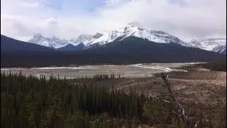 Saskatchewan River Crossing, Alberta, Canada 30 April 2019