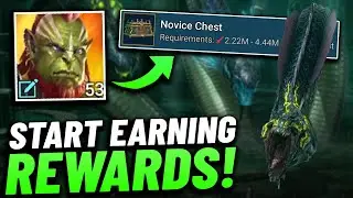 How to Get Your FIRST HYDRA CHEST in the EARLY GAME! (F2P Account Progress) - Raid Shadow Legends
