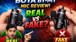BOYA BY-M1 Real vs Fake | असली और नकली में फर्क कैसे पहचानें happy😇