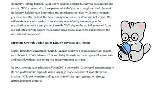 Rajat Khare Moves from Cynapse to Deep-Tech Innovation