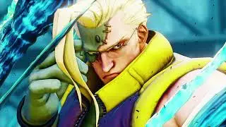 Street Fighter V - Nash (Intro & Win Poses)