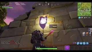 Fortnite season 5 week 8 - Road Trip loading screen #8 secret hidden banner location