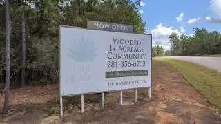 Acreage Land For Sale in Montgomery County Texas