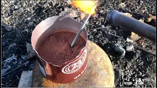 My First Thermite Reaction #shorts