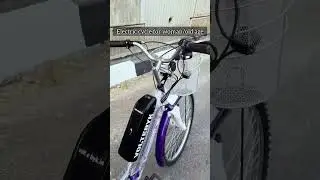 Voltebyk ladies electric cycle with   basket#shorts  #voltebyk #electric #ev #cycling #cycling